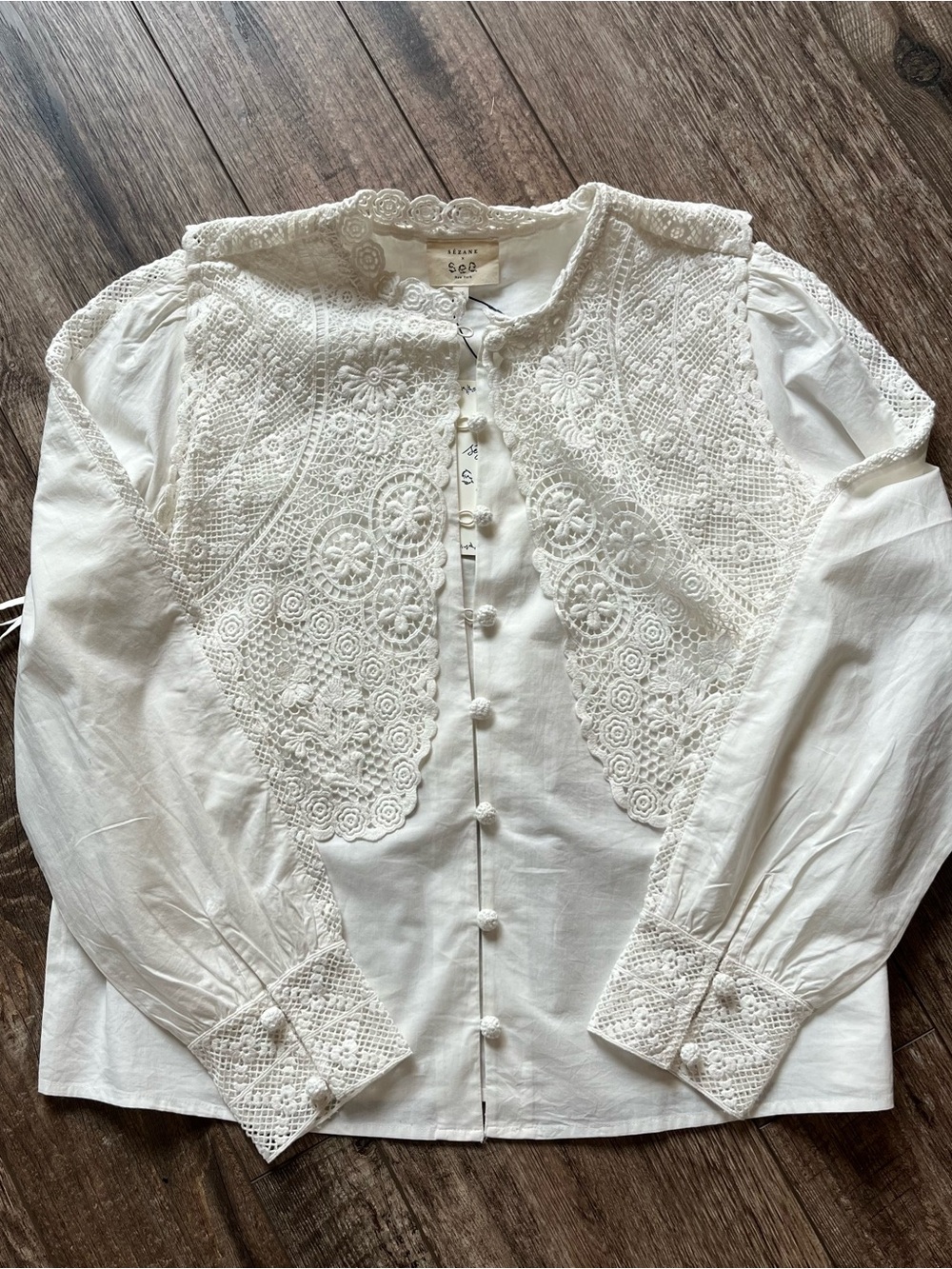 NWT Sezane Sea NY Beryl Shirt - Picture 4 of 6